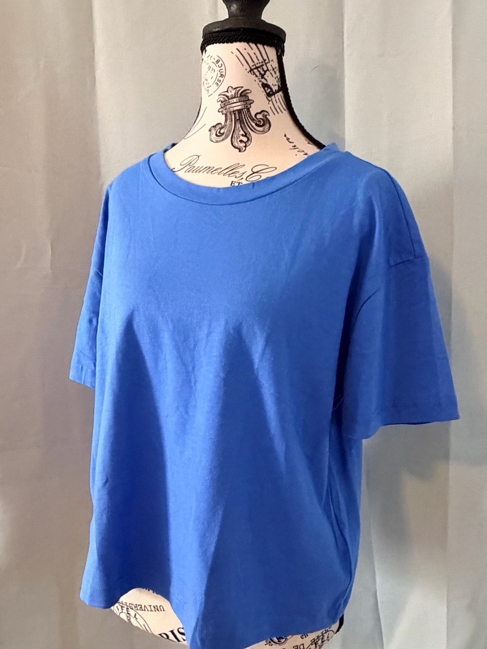 Lularoe Blue Boxy-T